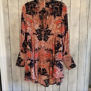 Free People Size Small High - Lo Dress / Shirt